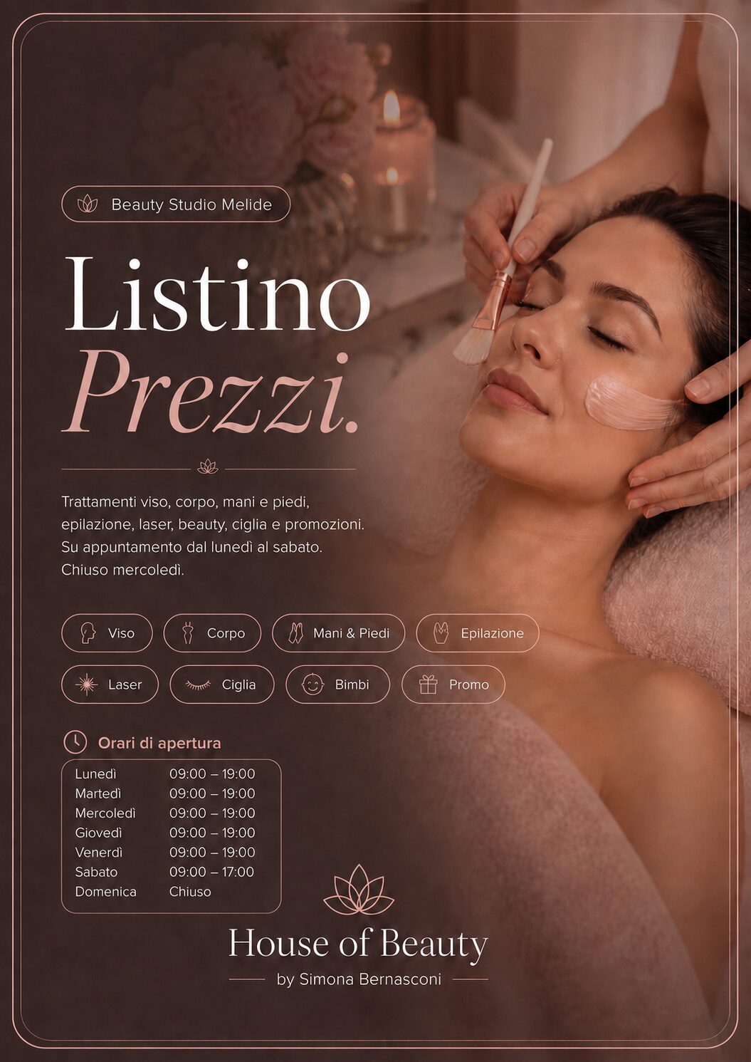 Listino House of Beauty copertina